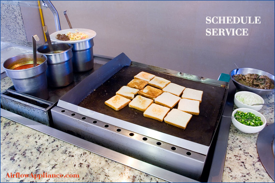 Commercial Griddle Repair Service